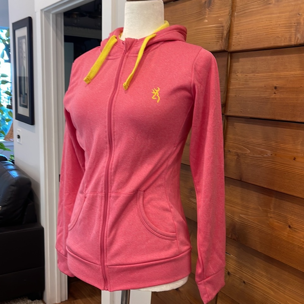 Browning pink hoodie